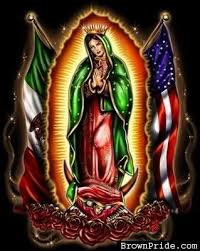 La Virgen De Guadalupe Graphics And Comments Mexican American Culture Mexican Art Tattoos Chicano Art