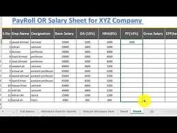How To Prepare Payroll In Excel This Wikihow Teaches You How To Calculate Payroll For Your Employees In Microsoft Excel Creating A Pay In 2020 Payroll Excel Teaching