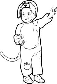 Puppy Dog Halloween Costume Coloring Page Dog Halloween Costumes Halloween Coloring Pages Cool Coloring Pages