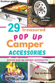 Pop up camper tires found in: 29 Proven Pop Up Camper Accessories Treasured By Campers Learn Along With Me