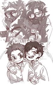 In the demon world, a spe. 29 Yuugo X Lucas Ideas Neverland Neverland Art Lucas