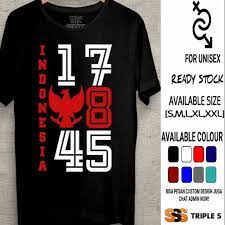 Maybe you would like to learn more about one of these? Kaos Hut Ri 17 Agustus 1945 Kaos Kemerdekaan Berkualitas Shopee Indonesia
