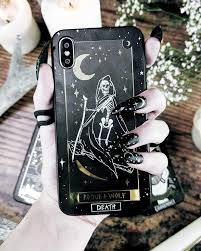 Check spelling or type a new query. Death Tarot Phone Case Mirror Gold Details Rogue Wolf