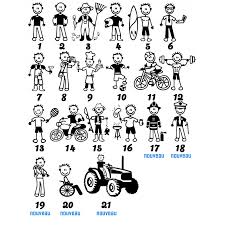 Personnage Papa Pour Boite Aux Lettres Autocollants Shop Vous Propose L Autocollant Personnage Papa Pret A Etr Lettre A Autocollants Personnalises Personnage