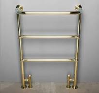 OEM Gold Towel Heater Electric Bathroom Electric Heated Towel Rack Heater  Bathroom Heated Towel Rail Dryer