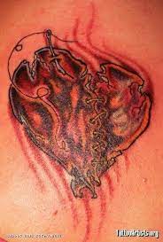 Less Evil Broken Heart Tattoo Broken Heart Tattoo Designs Tattoos