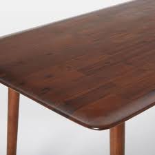 Trige mid century side chair walnut base (set of 2) price: West Elm Lena Mid Century Dining Table Large Apartment Therapy S Bazaar