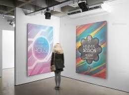 Kartinki Po Zaprosu Free Art Gallery Mockup Poster Mockup Free Art Poster