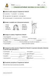 Conjugue les.exercices de conjugaison, jouez et progressez en conjugaison, exercices de liaison, phrases trous et jeux pour cp ce1 ce2 cm1 cm2 exercices de conjugaison ce2 pdf. Exercice Conjugaison Etude De La Langue Cm1 Cycle 3