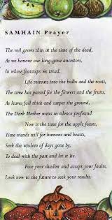 Samain Samhain Prayer Samhain Samhain Halloween Sabbats