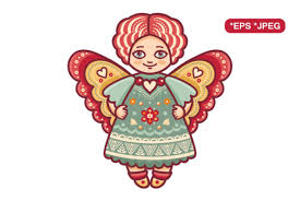 Download Christmas Angel Icon Graphic By Zoyali Creative Fabrica Yellowimages Mockups