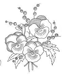 Old Embroidery Transfer 582 Flowers Bleeding Heart Pansy Etsy In 2021 Embroidery Transfers Vintage Embroidery Iron On Embroidery