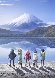 Yuru Camp Picture Pemandangan Anime Gadis Animasi Pemandangan