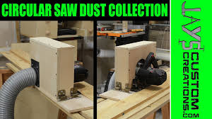 This table saw dust collector bag cuts dust by over 90 percent for a cleaner home, shop and cleaner air. Adding Dust Collection To A Circular Saw Jays Custom Creations