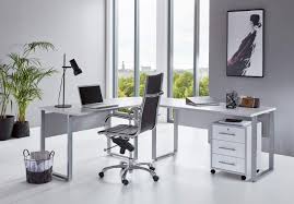 Price includes kitchen cabinets, drawers, doors, worktop, sink and tap. Bmg Moebel De Office Furniture Complete Set Study Office Edition In Light Grey White High Gloss Desk With Rolling Container Amazon De Home Kitchen
