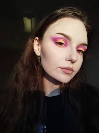 Макияж на двоих, вдохновлённый закатом