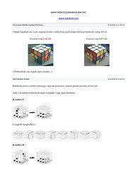 Tim manajemen konten wikihow memantau hasil penyuntingan staf kami secara saksama untuk menjamin artikel yang berkualitas tinggi. Cara Mudah Menyelesaikan Rubik 3x3 Terbaru