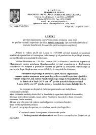 Curtea de apel cluj funcţionează în baza l.304/2004 privind organizarea judiciară. Http Pcacraiova Mpublic Ro Anunturi 2019 A3 Anunt Gref Temporar Pdf Parchetul De Pe Langa Curtea De Apel Craiova Perioada Determinata 1 Post Studii Superioare Juridice Termenul Limita Pentru Depunerea Dosarelor Este 14 Mai Teste PregÄtire