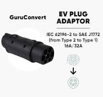 EV Adapter from Type-2 to Type-1 | EvGuru