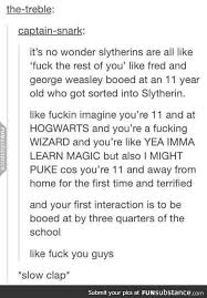 Now I Feel Horrible For Telling My Sister That Slytherins Are Mean Funsubstance Harry Potter Universal Harry Potter Headcannons Harry Potter Funny