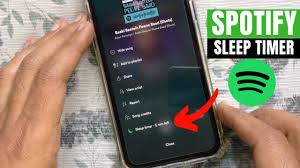 How To Use Spotify S Sleep Timer On Iphone Youtube