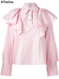 Kenzo Polo Shirt Size Chart Kenzo Blusa De Volantes Mujer