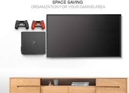 She wanted a smart and simple wall mount for herself as her playstation 4 was looking messy on the counter. Space Saving Customized To Perfectly Fit Playstation4 Slim Easy To Install Monzlteck New Wall Mount For Ps4 Slim Near Or Behind Tv Mounts Brackets Stands Electronics Medicicapelli Com Au