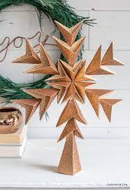 16 Fun Festive And Unique Diy Christmas Tree Toppers Diy Christmas Tree Topper Diy Tree Topper Xmas Tree Toppers