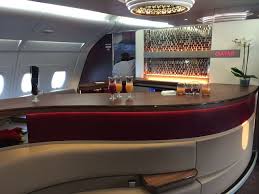 The Premium Cabin Of Qatar Airways Airbus A380 Business Class Seats Qatar Airways Airbus A380
