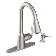 The sweepstake winners' master bathroom gets a makeover with a new shower, tile and. Moen Ca87094srs Bayhill Kitchen Faucet With Pulldown Spray Spot Resi Plumbing Online Canada