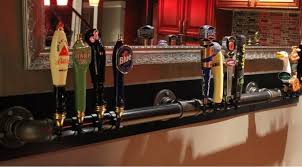 build a beer tap display diy home bar