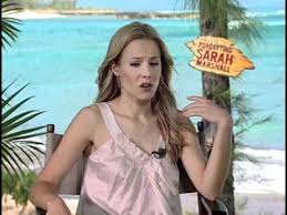 I just share the greatness.i have many different clips, if there's one you want don't hesitate to ask.please know that. Forgetting Sarah Marshall Exclusive Kristen Bell Youtube