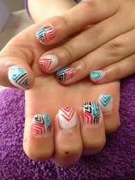 If you love nail art, we're best friends!! Crazy Line Nail Designs Camba
