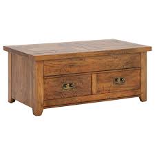 My only criticism is that the drawer at the front isn't exactly flush to the opening, however again this gives it that. The New Frontier Storage Coffee Table Stylish Occasional Tables