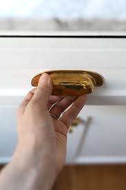 Mar 02, 2020 · when he renovated the kitchen in his bellport, n.y., home, he painted his cabinets a glossy white and installed satin brass handles, but he opted to use chrome for all the plumbing fixtures. One Year Of Age On Our Unlacquered Brass Hardware The Grit And Polish