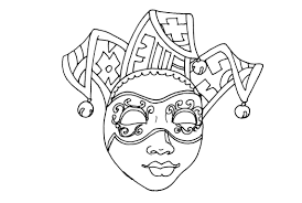 Ladybug et chat noir mask dessin à colorier . Image De Carnaval A Telecharger Et Colorier Coloriage Carnaval Coloriages Pour Enfants