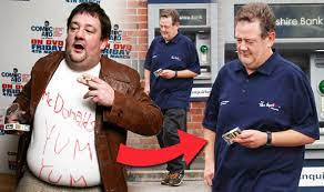 Johnny vegas has shown off his impressive weight loss transformation on social media, a month after first revealing that he has adopted a healthier eating johnny first stunned fans with his weight loss last month, when he shared a photo of himself on twitter while also giving fans an insight into his new. Johnny Vegas Weight Loss Comedian On Diet Plan Including This Breakfast Express Co Uk