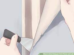 How To Strip Wallpaper From Plaster And Lath Stripped Wallpaper Removing Old Wallpaper Plaster Walls