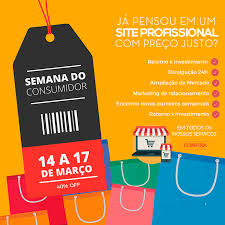 Aproveite a semana do consumidor e garanta sua próxima viagem! Semana Do Consumidor Criacao De Sites Com 40 De Desconto