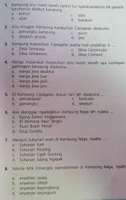 Jawaban Uji Kompetensi Bahasa Sunda Kelas 9 Halaman 33 Brainly Co Id