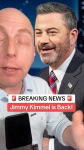 🚨BREAKING: ABC caves. Kimmel coming back…