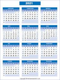 Calendars are available in pdf and microsoft word formats. Printable 2021 Calendar By Month