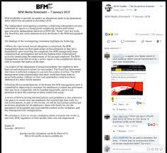 In some contexts or circumstances, sexual harassment may be illegal. Mp Calls For Police Report Against Two Employees Fired By Bfm For Sexual Misconduct