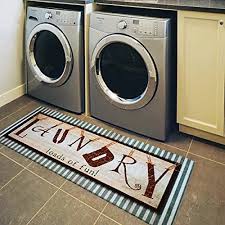 We've pulled together 20 gorgeous laundry rooms that will give you vision and inspiration to freshen up your space. Vintage Style Laundry Room Waterproof Floor Runners Non Skid Kitchen Floor Mat Farmhouse Washhouse Mat Bathroom Rugs Non Slip Rubber Area Rug