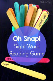 Oh Snap Our Favorite High Frequency Word Game Sight Words Kindergarten Improve Reading Skills Sight Word Reading