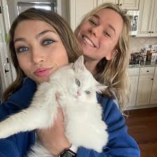 Everyone please welcome my soul sista to her quarter life crisis 🎂 Swipe  to go way back with @chloe.bart and I 💗