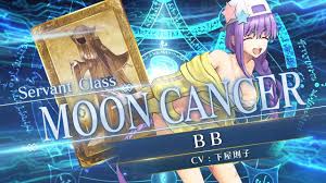 It's mentioned every time someone says bb is the only possible moon cancer that thanks to extella there are 2 other servants that can justify fitting into the class in fate/go (archimedes and void liz). Fate Grand Order Arcade Jp Servant Mooncancer Bb Introduction Pv Youtube