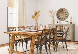 Magnolia farmhouse dining table w/chairs. 9 Rustic Dining Room Ideas That Are Ready For Fall Modsy Blog