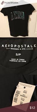 nwt aeropostale womens size small logo t shirt new with