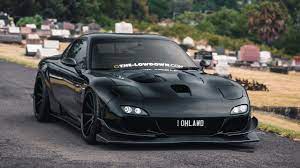 Curating the best rx7 content, all day, everyday. Triple Black 500hp Mazda Rx 7 4k Youtube